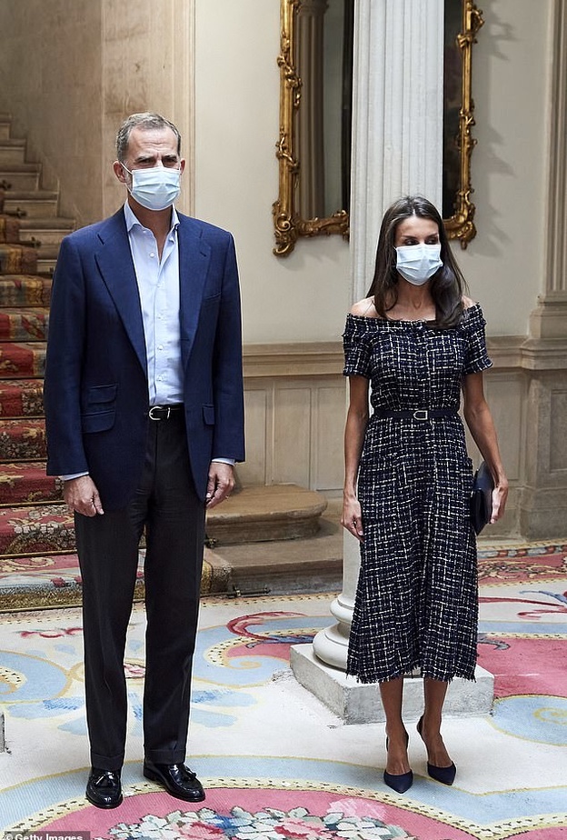 أحدث إطلالة للملكة ليتيزيا والملك فيليب السادس في مدريد