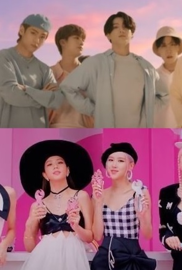 فرقة بلاك بينك وبي تي اس