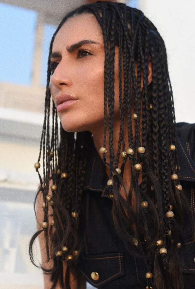  ضفائر الشعر الافريقية بالشعر الطبيعي من وحي ديالا مكي