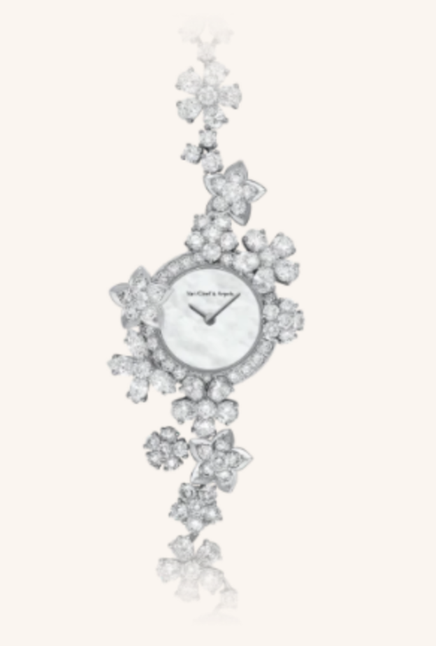 ساعات نسائية فخمة من فان كليف اند آربلز Van Cleef & Arpels