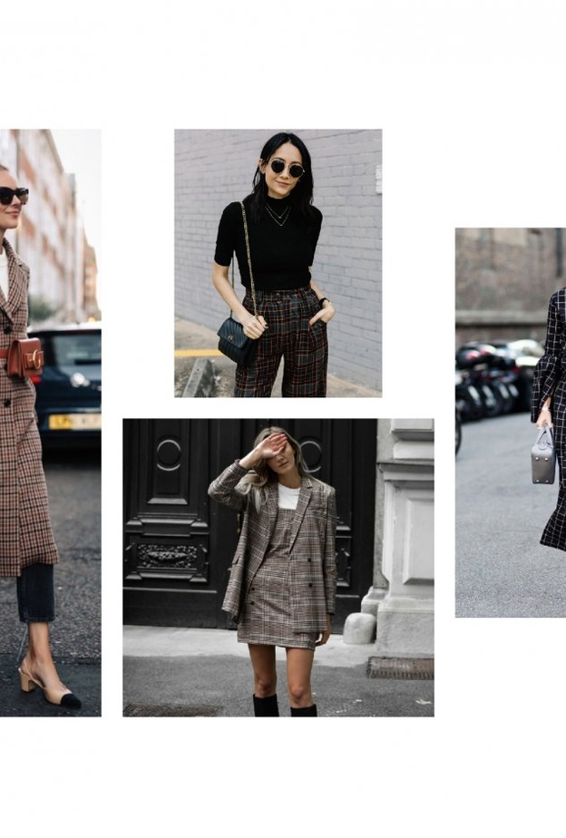 تنسيق اطلالات بنقشة الكاروه 