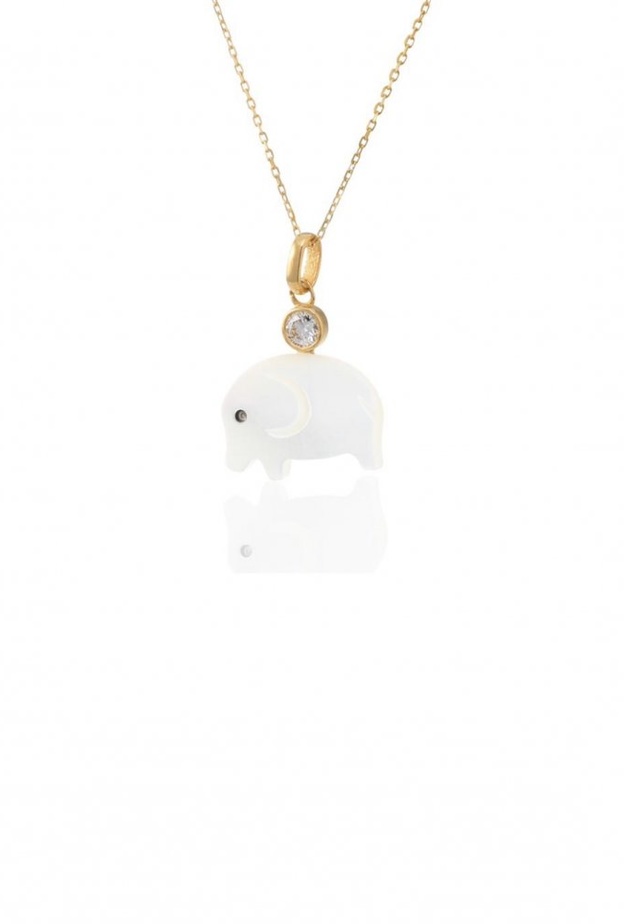 اشكال مجوهرات مواليد على شكل فيل من Jwaher Jewels