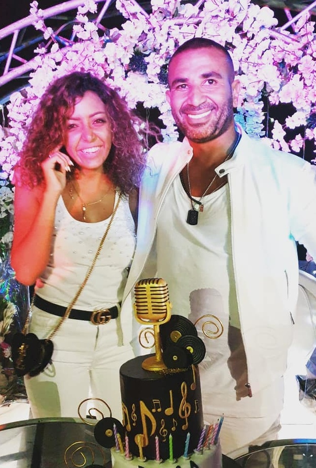 احمد سعد وخطيبته