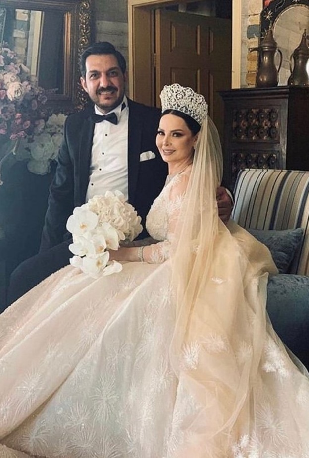 ديانا كرزون وزوجها