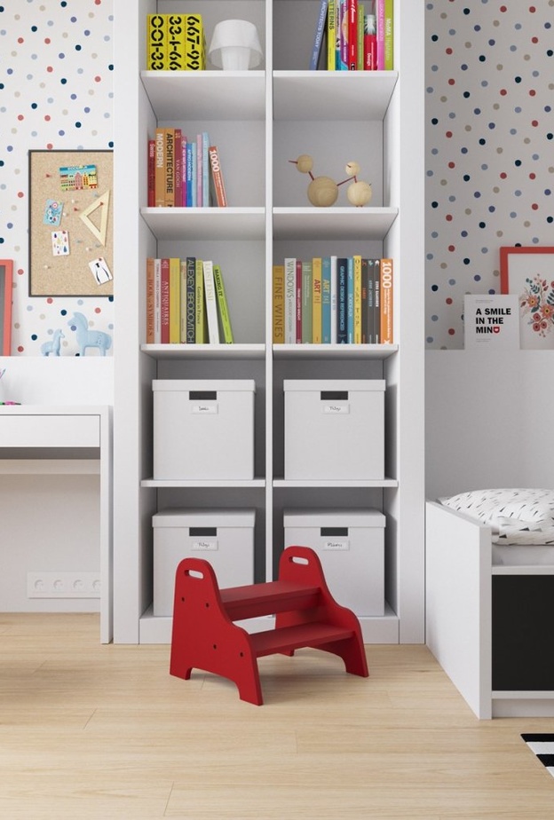  ورق جدران بألوان مبهجة لغرف الأطفال