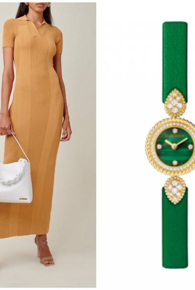 ساعات نسائية للخريف من Boucheron وفستان من Jacquemus