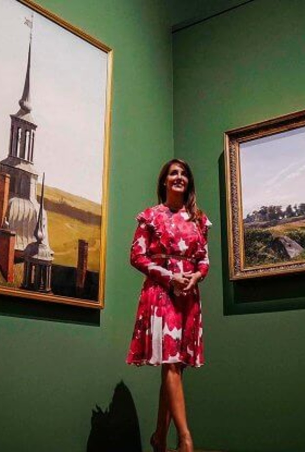  الأميرة ماريا تفتتح معرض العصر الذهبي للرسم الدنماركي