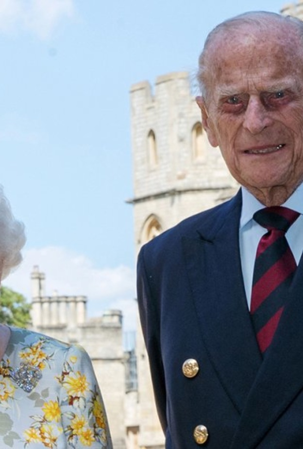 الملكة وزوجها الأمير فيليب