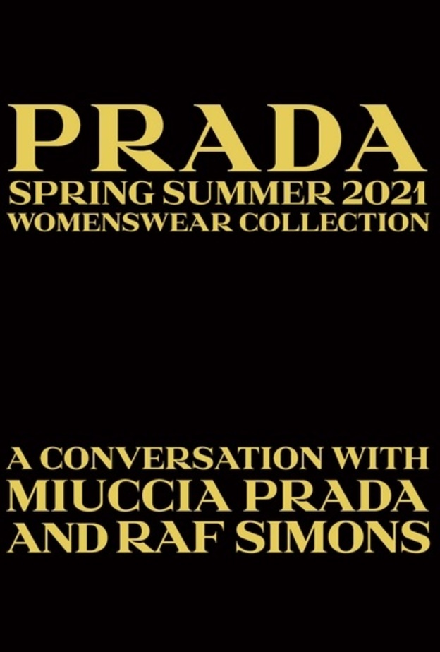 بث مباشر لعرض أزياء Prada لربيع وصيف 2021