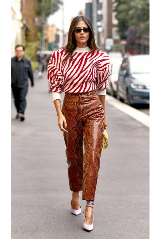  ادمجي بين أكثر من نقشة جلد الحيوانات البرية في اطلالاتك العصرية