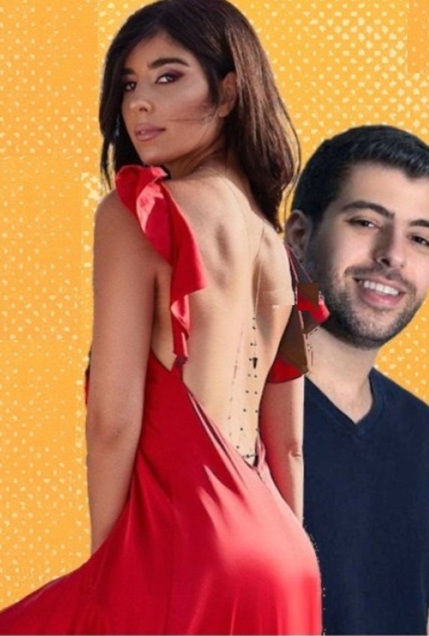  زينة مكي وزوجها نبيل خوري