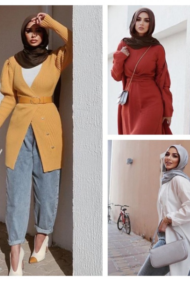  أفكار تنسيق اطلالات خريفية للمحجبات بستايل الفاشينيستا سهى