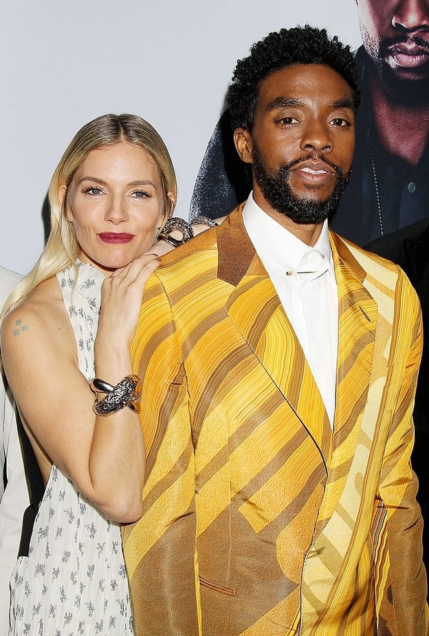  سيينا ميلر و تشادويك بوسمان