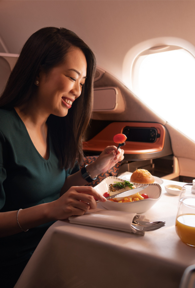 مطعم حصري على متن طائراة A380 ذات الطابقين