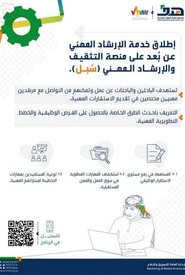 هدف يطلق خدمة جديدة لدعم الباحثين والباحثات عن عمل