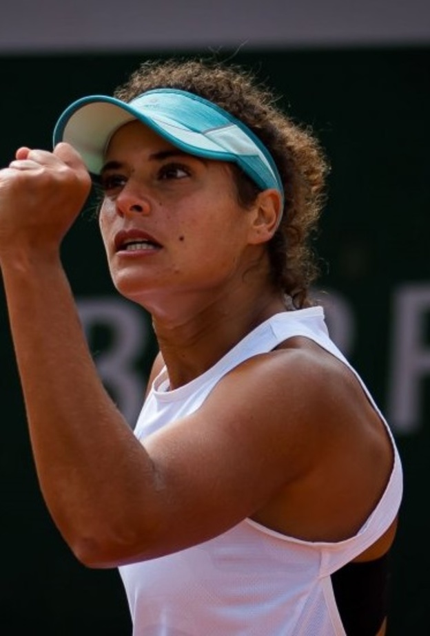 لاعبة التنس المصرية ميار شريف