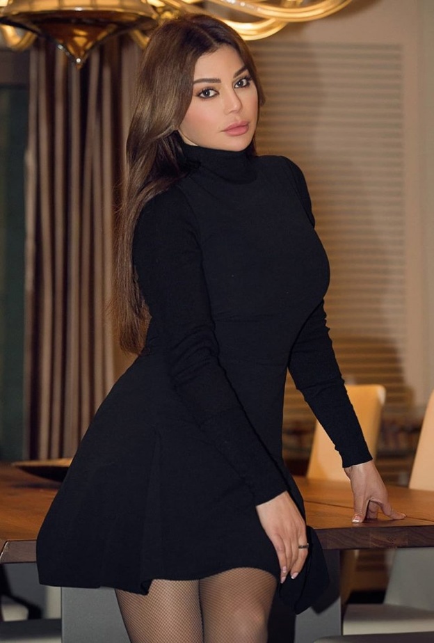 ابرز اطلالات هيفا وهبي باللون الاسود في احدث ظهور لها