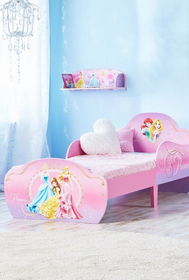  ديكور غرف نوم بنات بألوان الباستيل الساحرة وأميرات ديزني المحببة