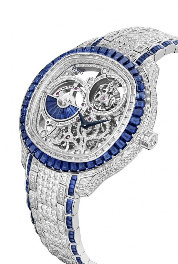 ساعة بياجيه بولو إمبيرادور الفاخرة مع سوار مرصّع بالكامل