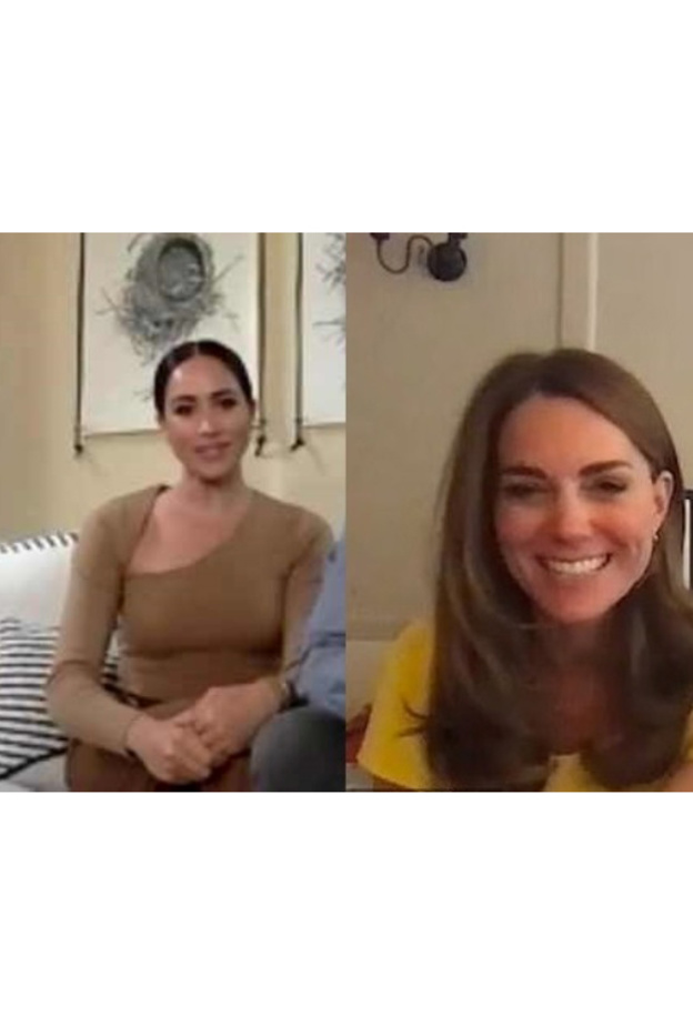  صور اطلالة ميغان ماركل وكيت ميدلتون في أحدث ظهور لهما من الافضل