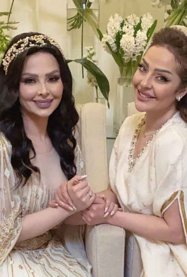  ديانا كرزون احتفلت بخطوبة شقيقتها