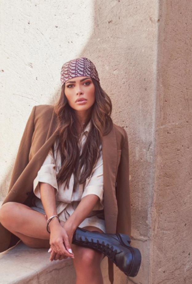 العنود بدر في لوك خريفي ناعم