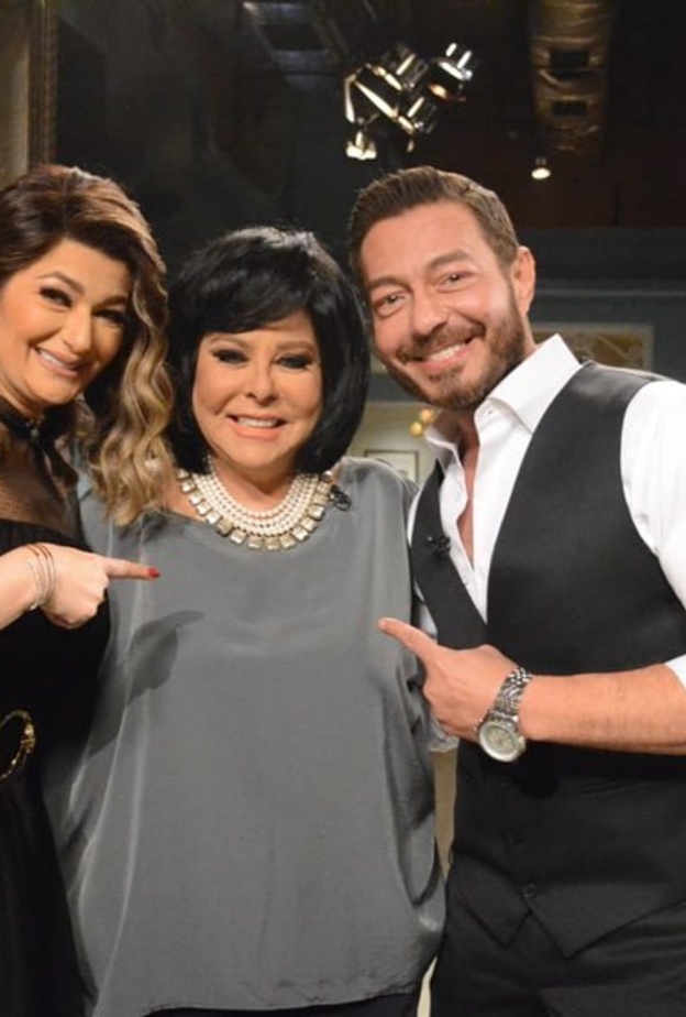 احمد زاهر وزوجته في صاحبة السعادة