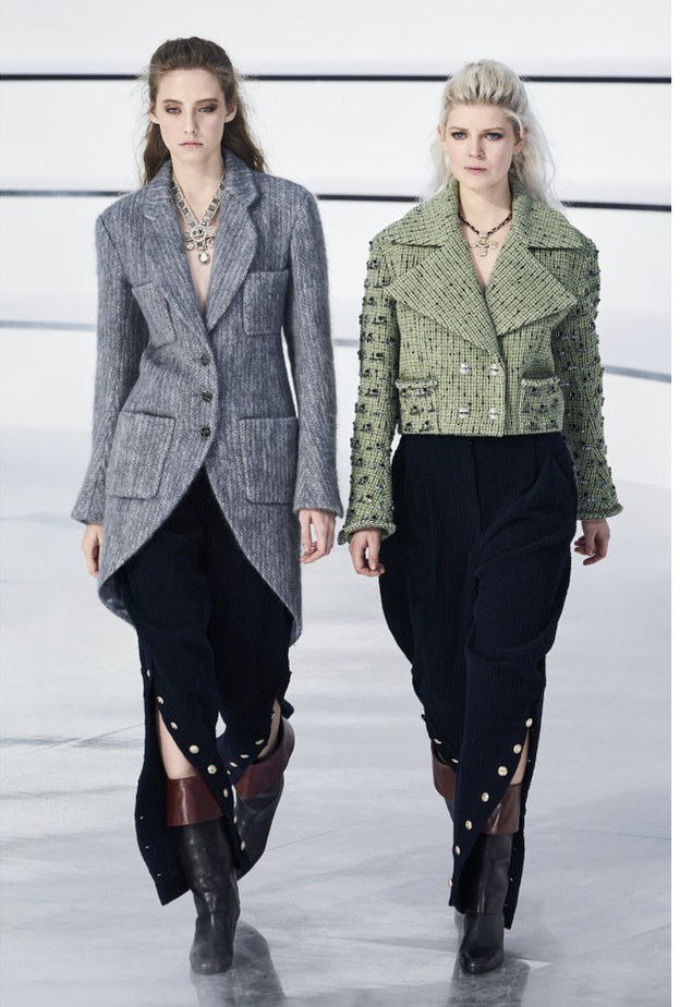 صيحات معاطف شتاء 2020 بقصات كلاسيكية من شانيل