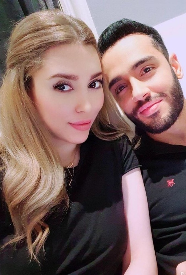 رامي جمال يحتفل بعيد ميلاد زوجته