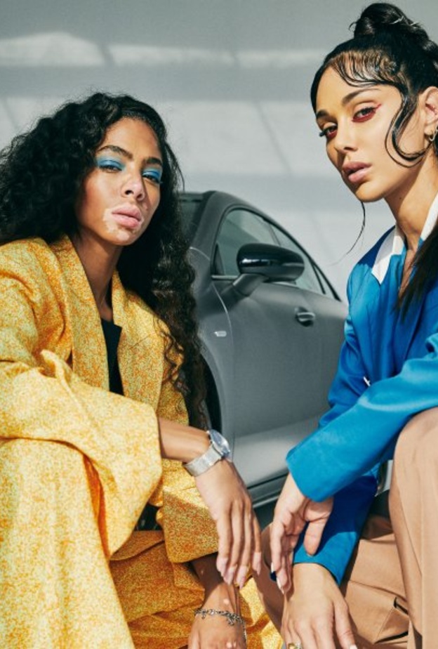 ليلى كردان وشهد سلمان في حملة مرسيدس-بنز How To