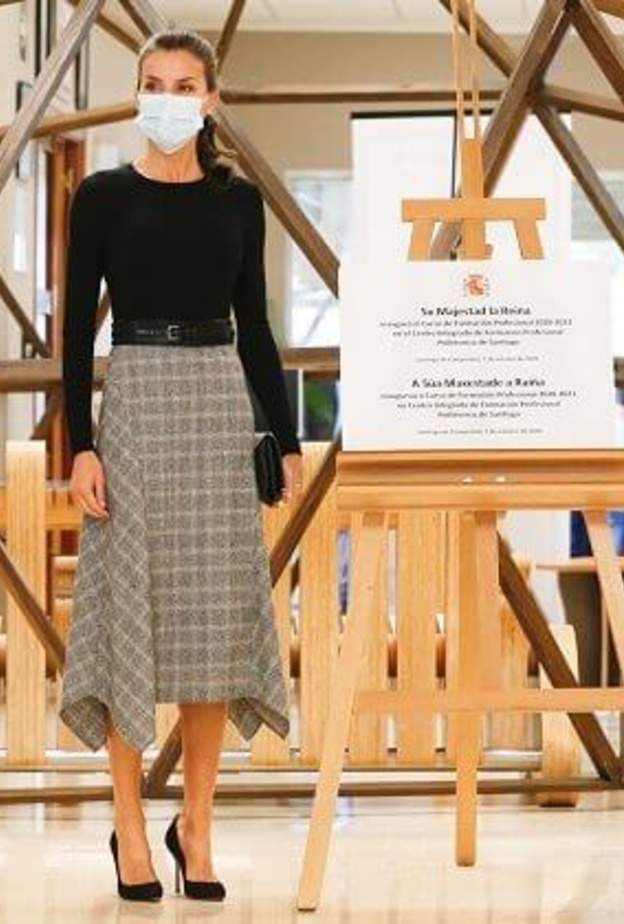 الملكة ليتيزيا في افتتاح عام التدريب المهني