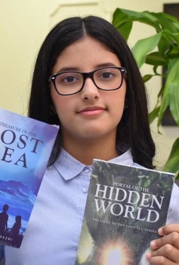 ريتاج الحازمي أصغر روائية سعودية مرشحة للتسجيل في موسوعة غينيس