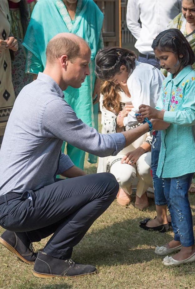 زيارة الأمير وليام التاريخية إلى باكستان