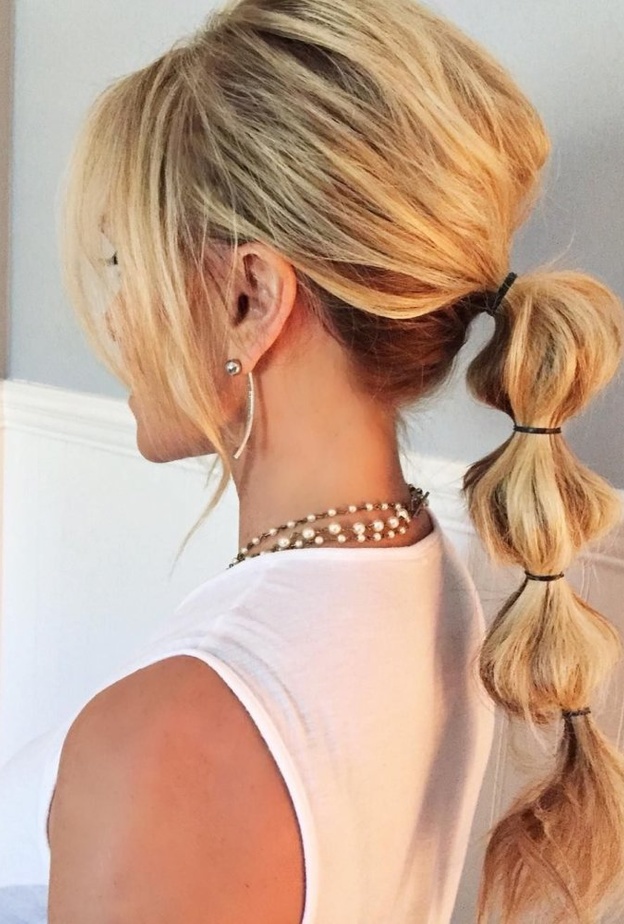 تسريحة ذيل الحصان العصرية