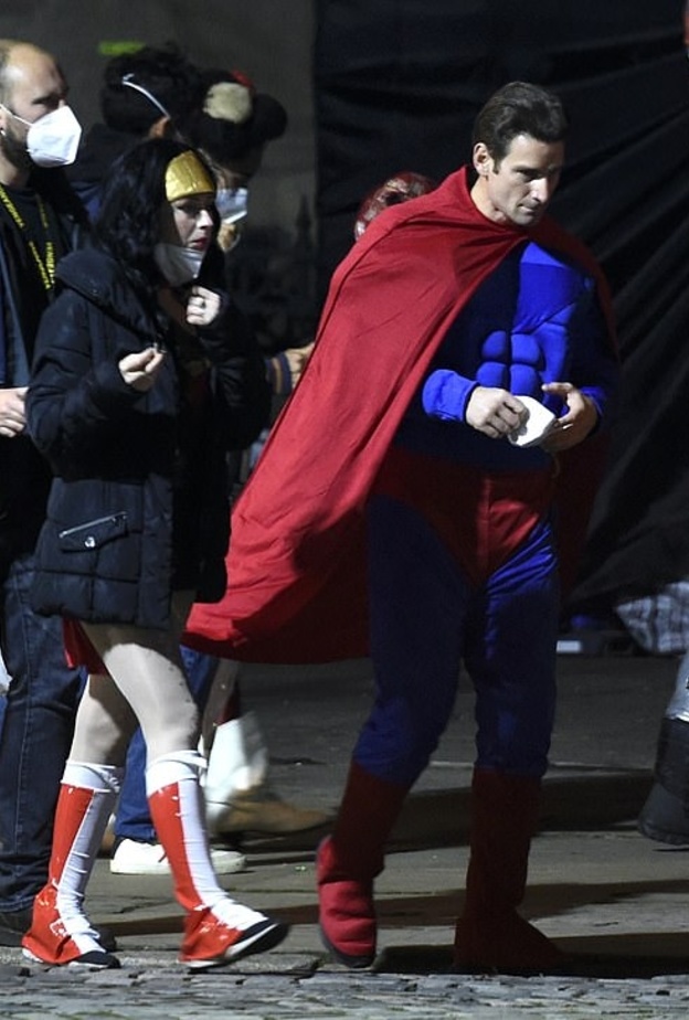 سوبرمان في كواليس ذا باتمان