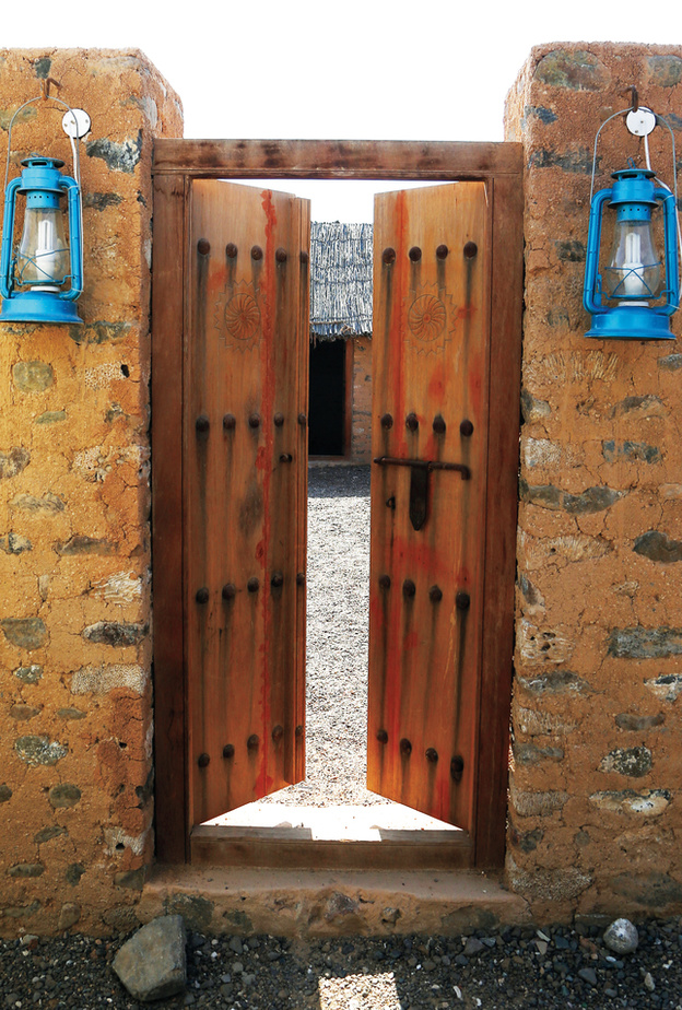 مشروع المنطقة التراثية بخورفكان الذي تم افتتاحه في إمارة الشارقة