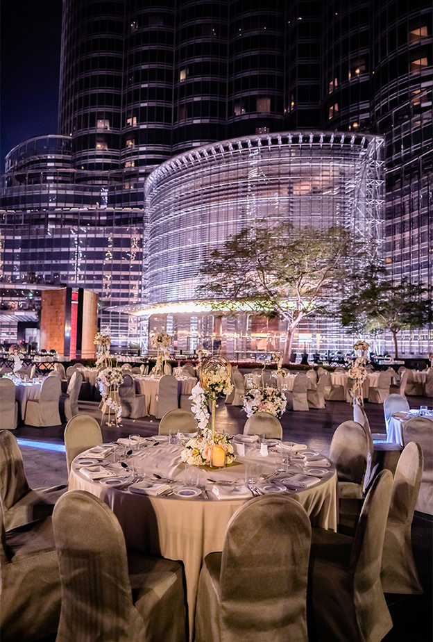 استئناف إقامة الأعراس والمناسبات الاجتماعية في القاعات والمنشآت الفندقية في دبي