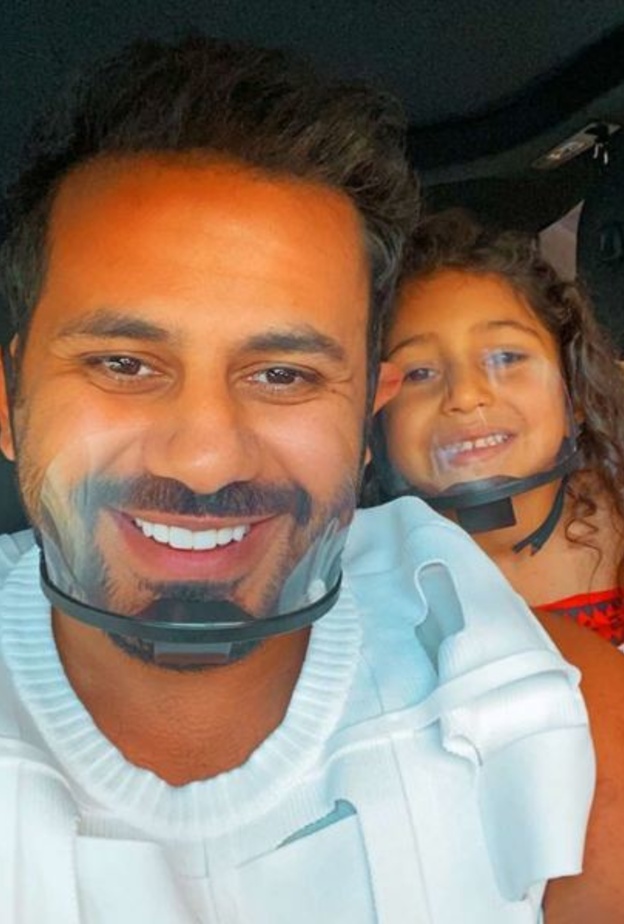 عبدالله بوشهري يحتفل بعيد ميلاد ابنته