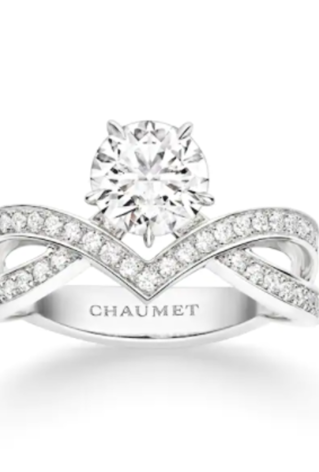  دبلة خطوبة من شوميه Chaumet