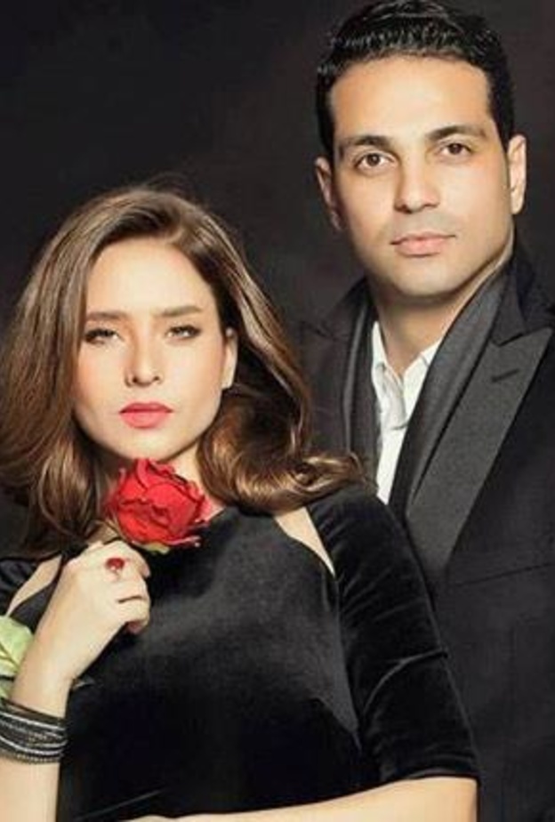 نيللي كريم وطليقها 