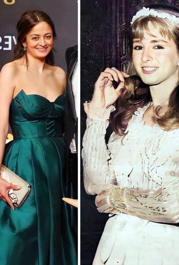 ابنة نجلاء فتحي تثير الجدل بأحدث ظهور لها