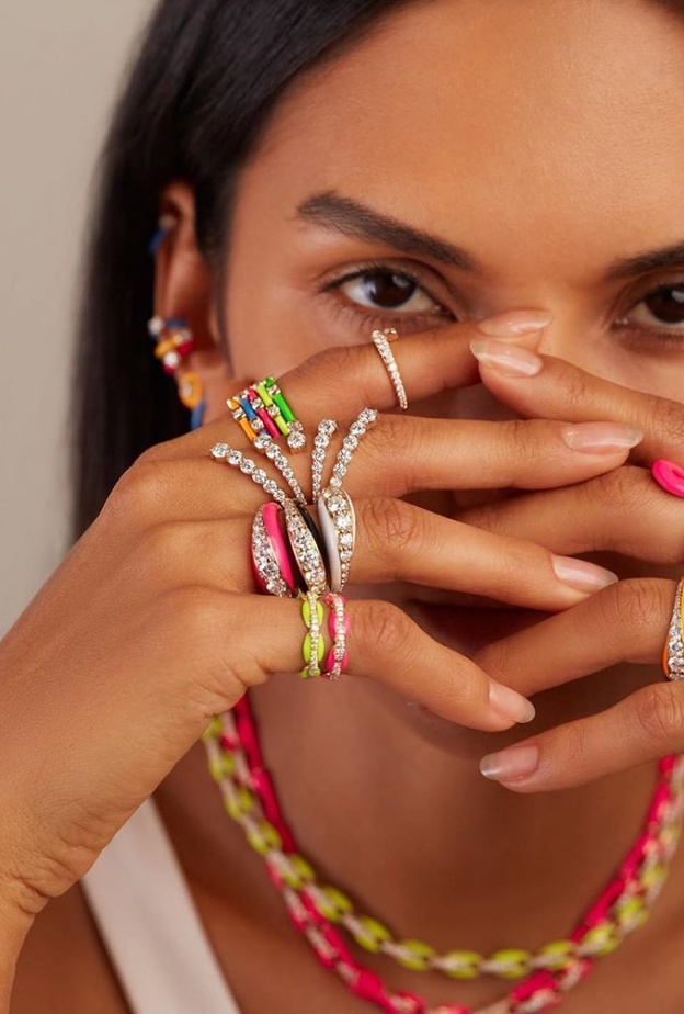 احدث موجوهرات عصرية ملونة من Melissa Kay Jewelry