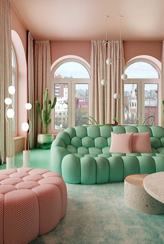 أخضر الشواطئ لربيع وصيف 2021