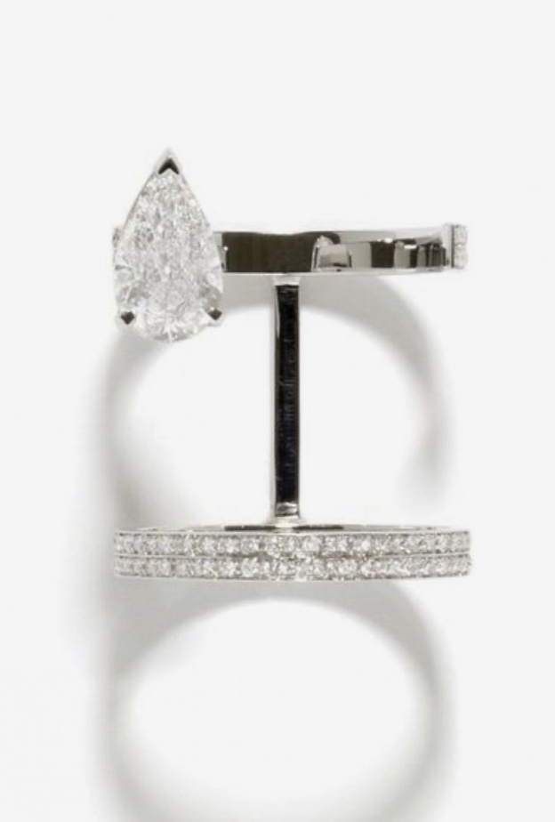 خاتم الماس من مجوهرات فاطمة