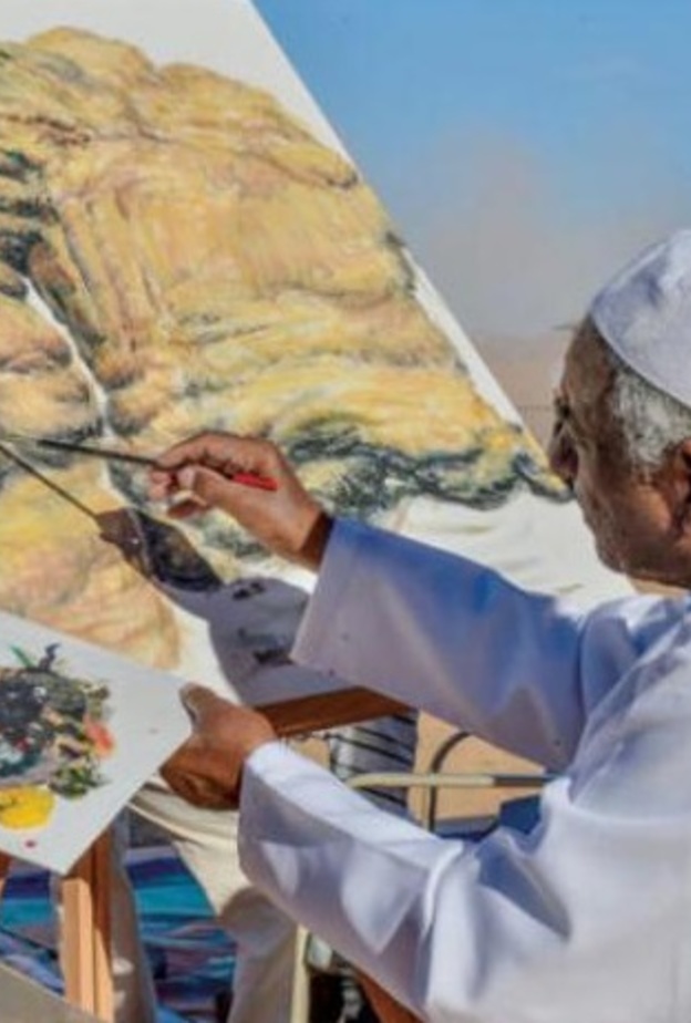 الفنان سعد العبيد قدم الكثير في مجال الفن التشكيلي بالسعودية 