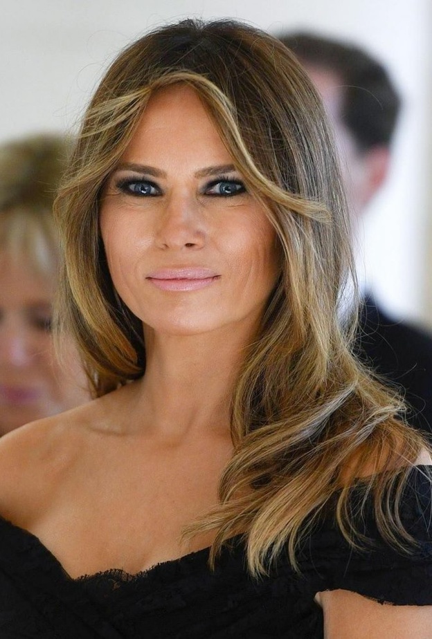 إطلالة ميلانيا ترامب الجمالية