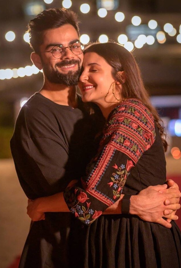 أنوشكا شارما تحتفل بعيد ميلاد زوجها