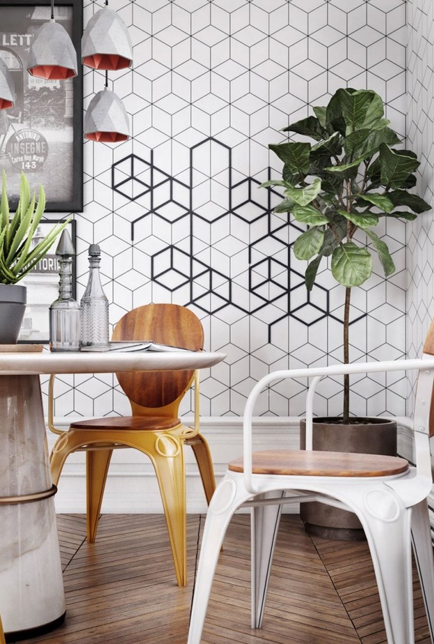  الخشب في التصميم والنباتات الطبيعية تخلق جوا صحيا في ديكور منزلك