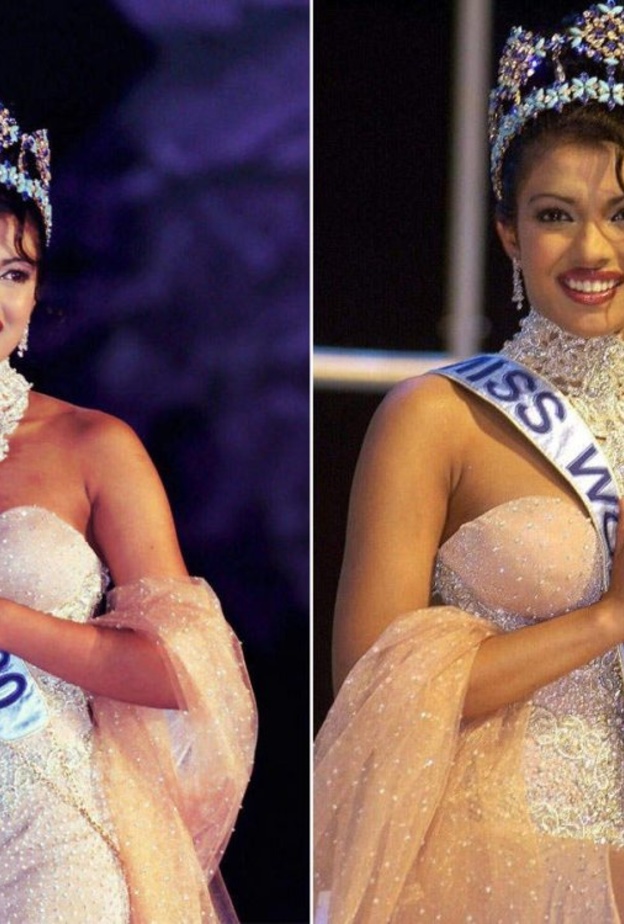 بريانكا تشوبرا فازت بلقب ملكة جمال الكون عام 2000