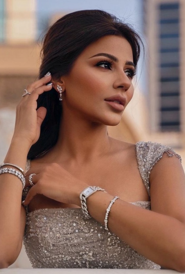  تفاصيل إطلالة مهيرة عبد العزيز الجمالية في حفل عيد ميلادها